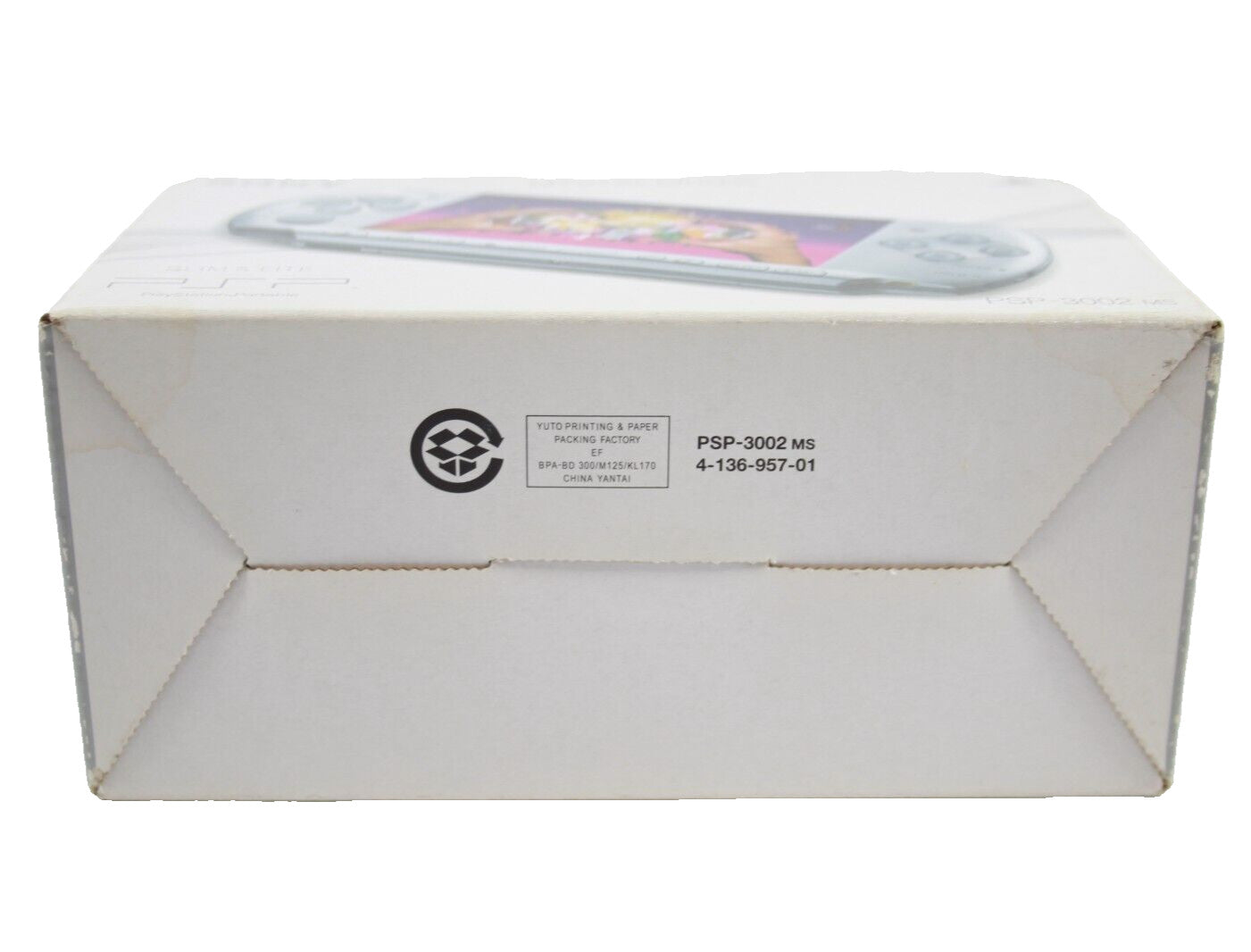 Sony PlayStation Portable (PSP) Console Slim 3002 [Mystic Silver] *BOX ONLY*