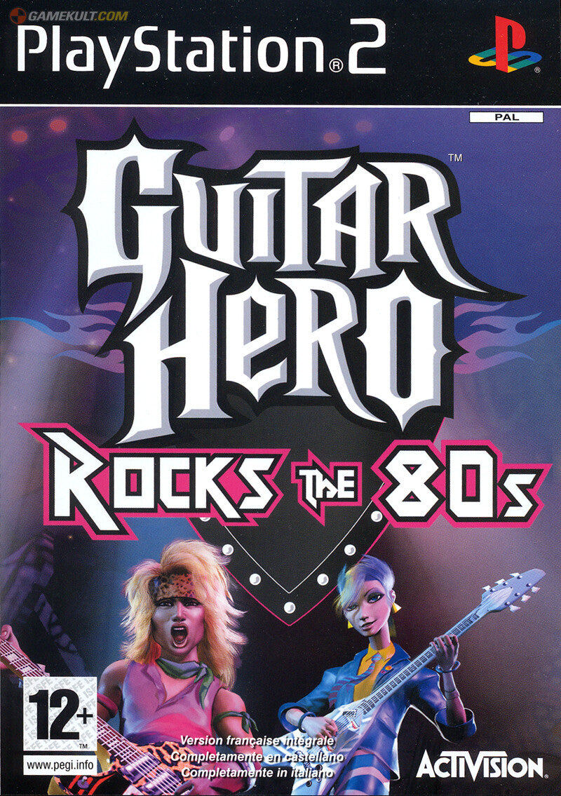 Guitar Hero Encore: Rocks the 80s (PS2) [PAL] - WITH WARRANTY