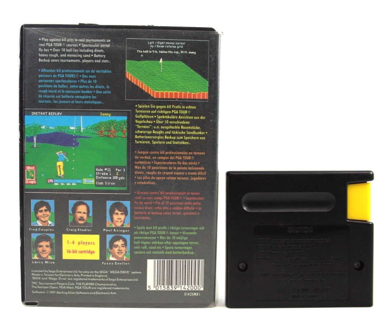 PGA Tour Golf - SEGA Mega Drive [PAL] - WITH WARRANTY