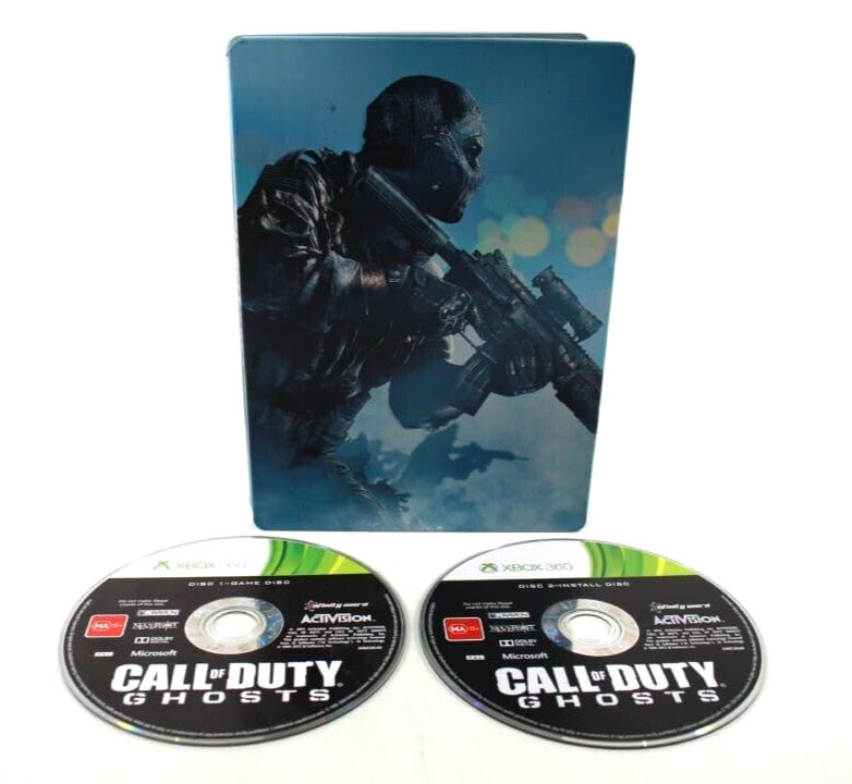 Call of Duty: Ghosts Steel Book - Microsoft Xbox 360 [PAL] WITH WARRANTY