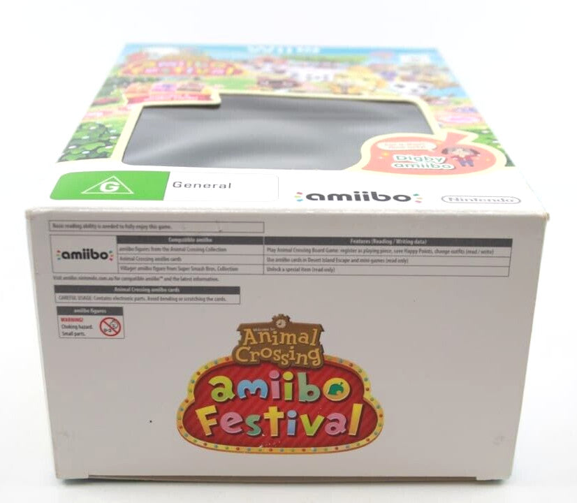 Animal Crossing Amiibo Festival - Nintendo Wii U [PAL] **BOX ONLY**