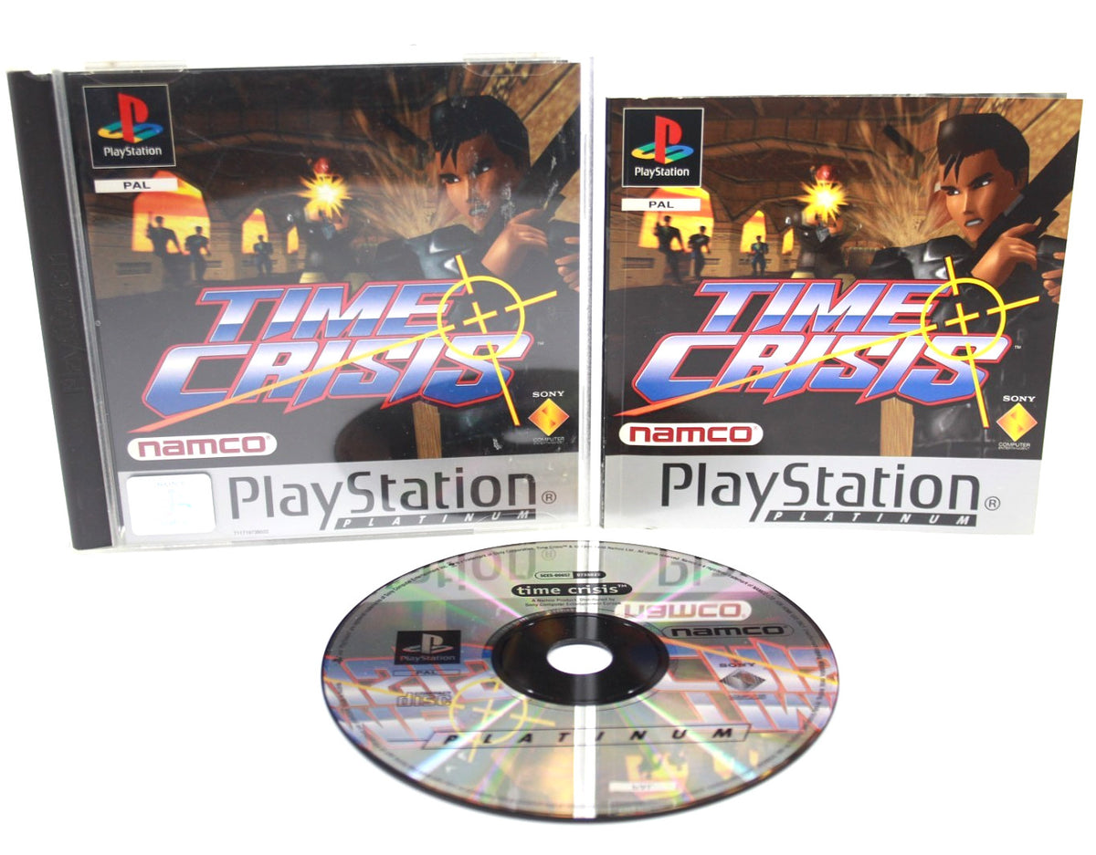 Time Crisis [Platinum] - PlayStation (PS1) [PAL] - WITH WARRANTY