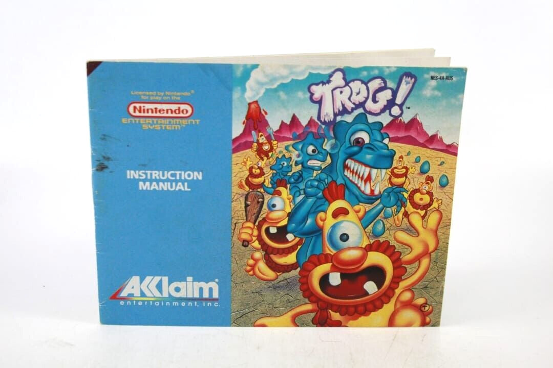 Trog - Nintendo Entertainment System (NES) ***Manual Only***