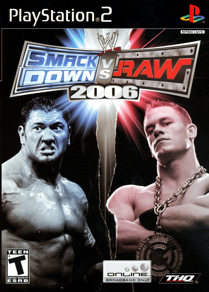 WWE SmackDown! vs. Raw 2006 (PS2) [PAL] - WITH WARRANTY - vs