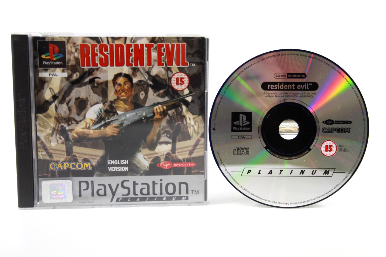 Resident Evil [Platinum] - PlayStation (PS1) [PAL] - WITH WARRANTY