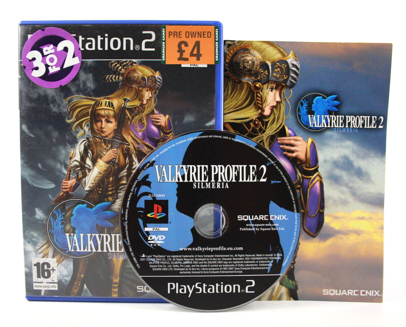 Valkyrie Profile 2 Silmeria (PS2) [PAL] - WITH WARRANTY