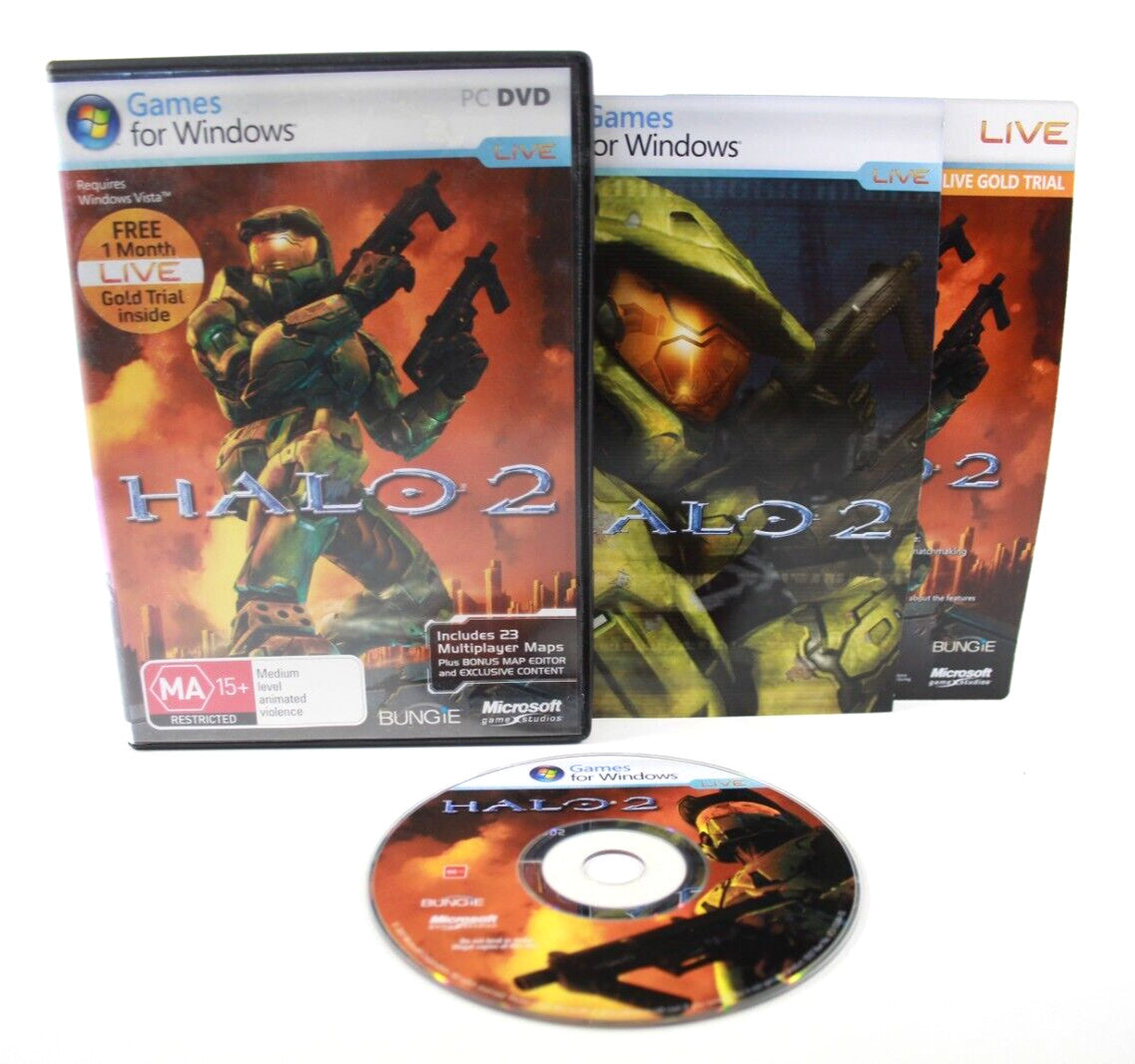 Halo 2 - PC DVD [PAL] - WITH WARRANTY