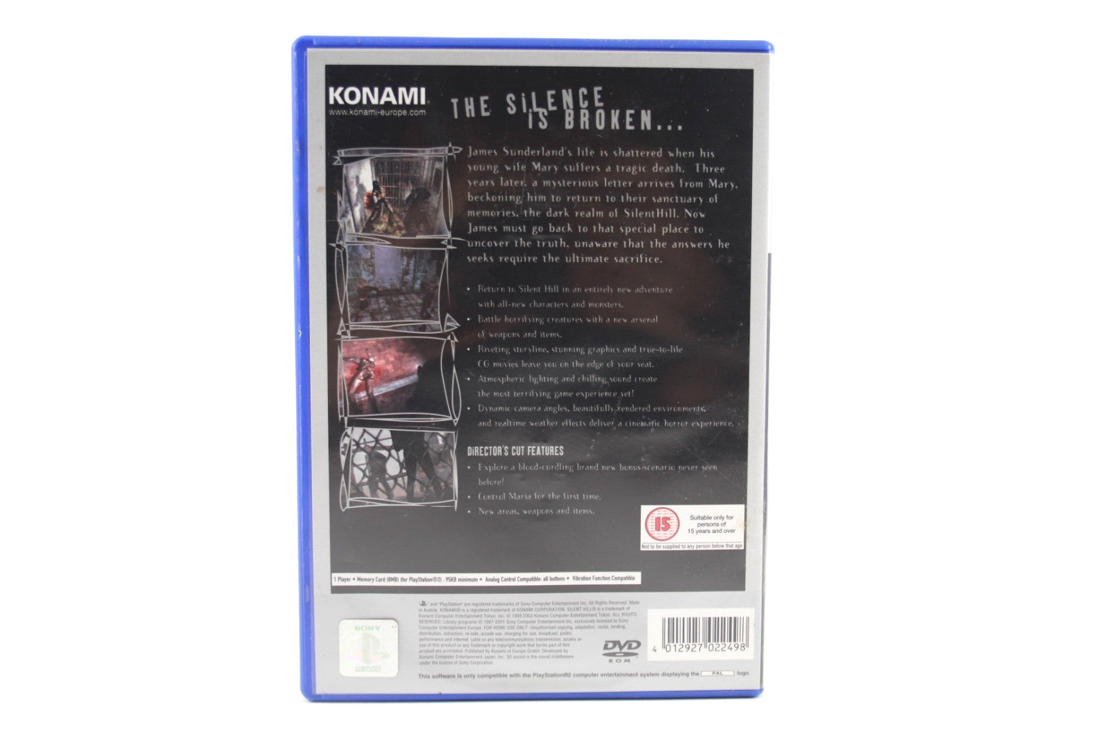 Silent Hill 2 Director's Cut - PlayStation 2 (PS2) [PAL] - WITH WARRANTY
