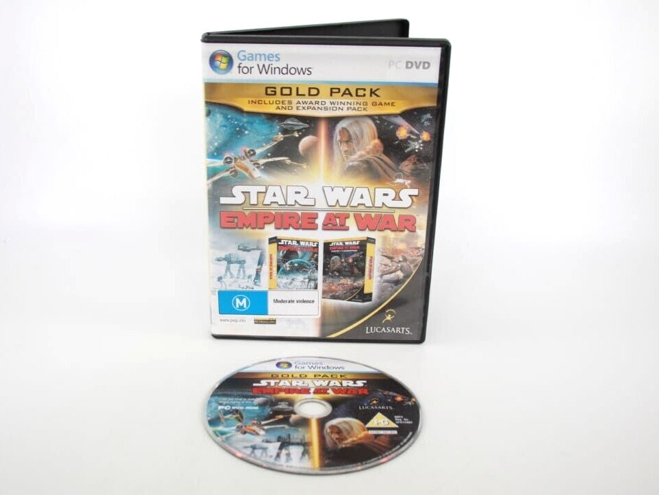 Star Wars Empire At War Gold Pack - (PC/Windows) [PAL] - WITH WARRANTY