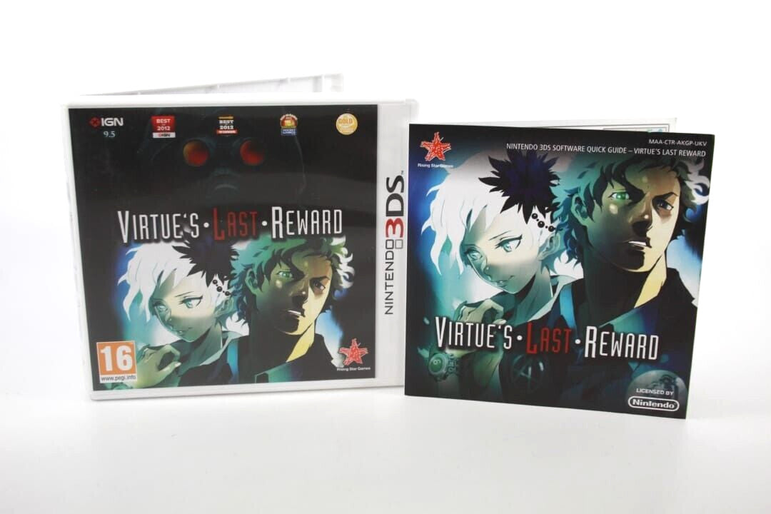 Virtue's Last Reward - Nintendo 3DS **CASE ONLY** [PAL]