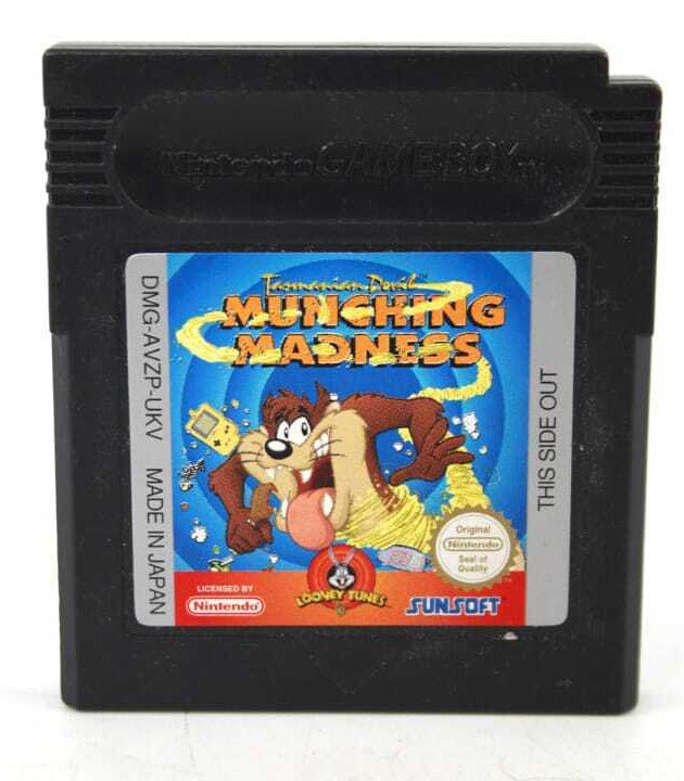 Tasmanian Devil Munching Madness - Nintendo Game Boy [PAL] - WITH WARRANTY