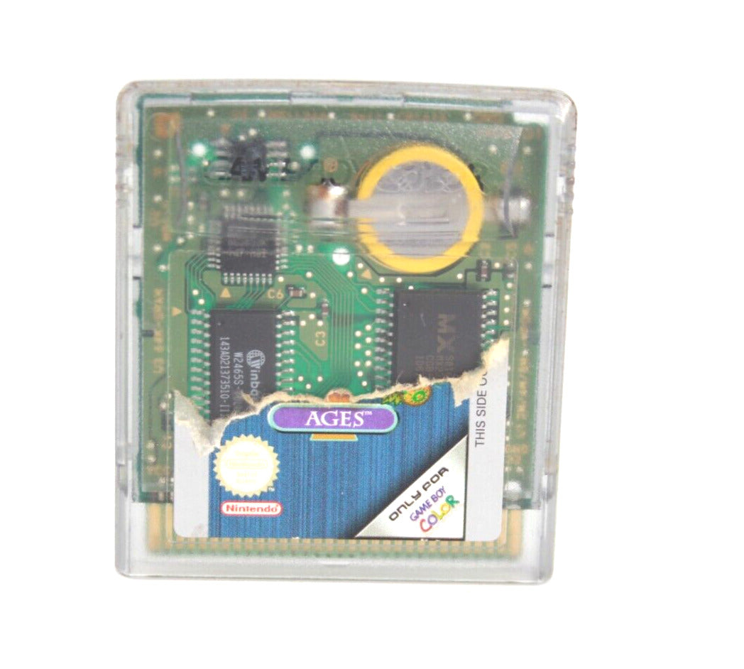 Legend Of Zelda Oracle of Ages [CART ONLY] - Nintendo Game Boy Color NEW BATTERY