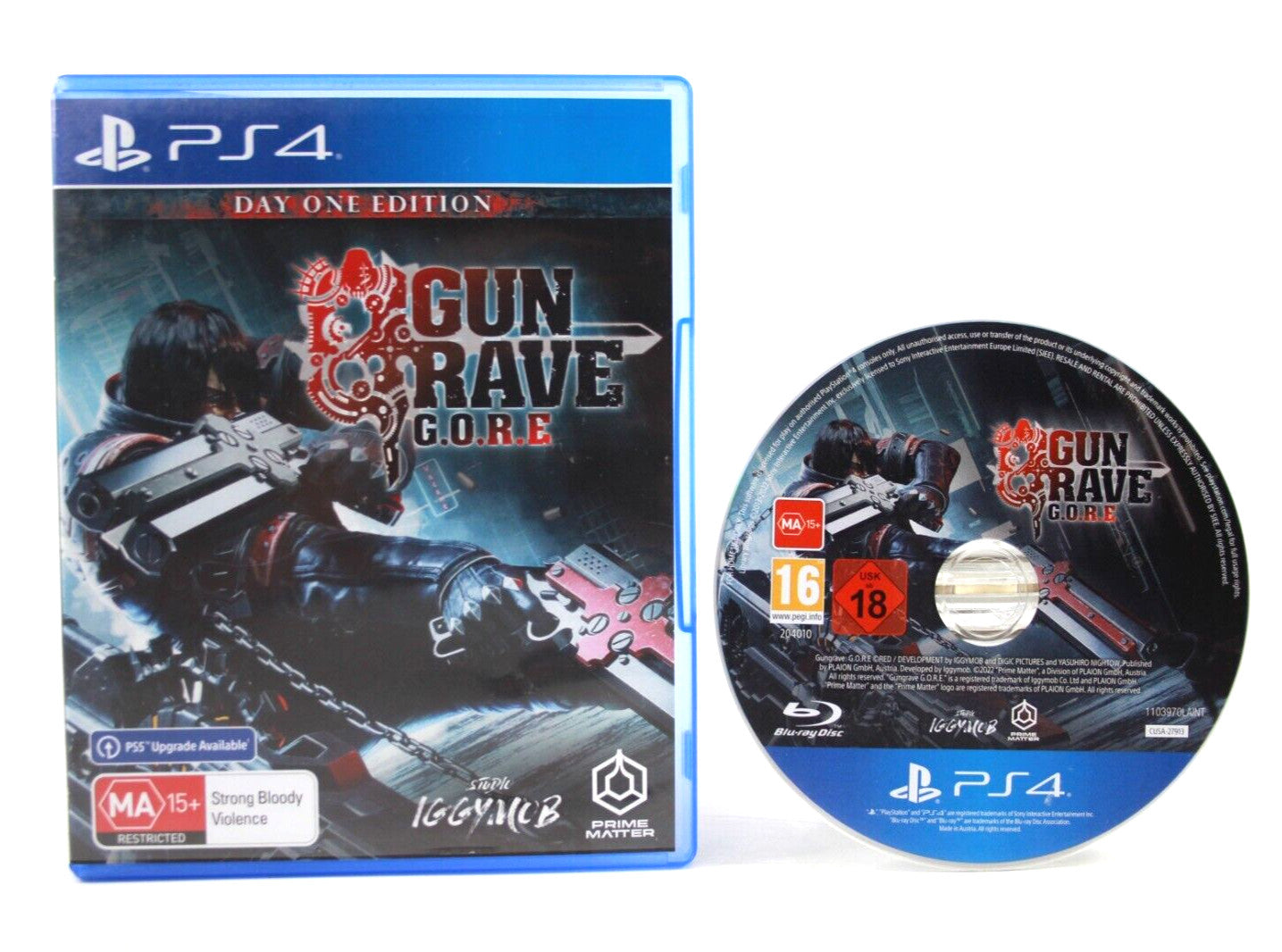 Gungrave G.O.R.E. Day One Edition - PlayStation 4 (PS4) [PAL] - WITH WARRANTY
