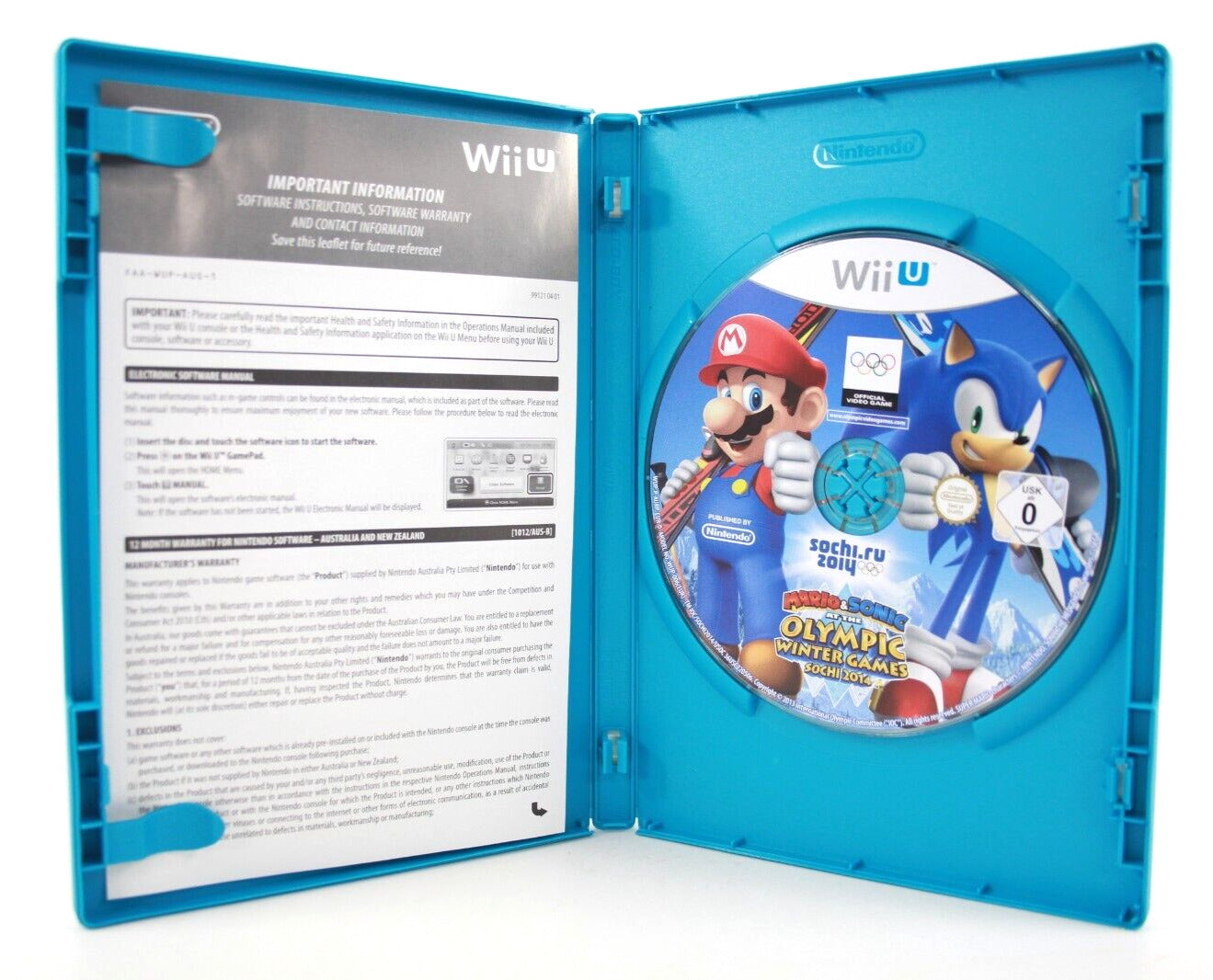 Mario & Sonic at the Sochi 2014 Olympic Winter Games - Nintendo Wii U [PAL]