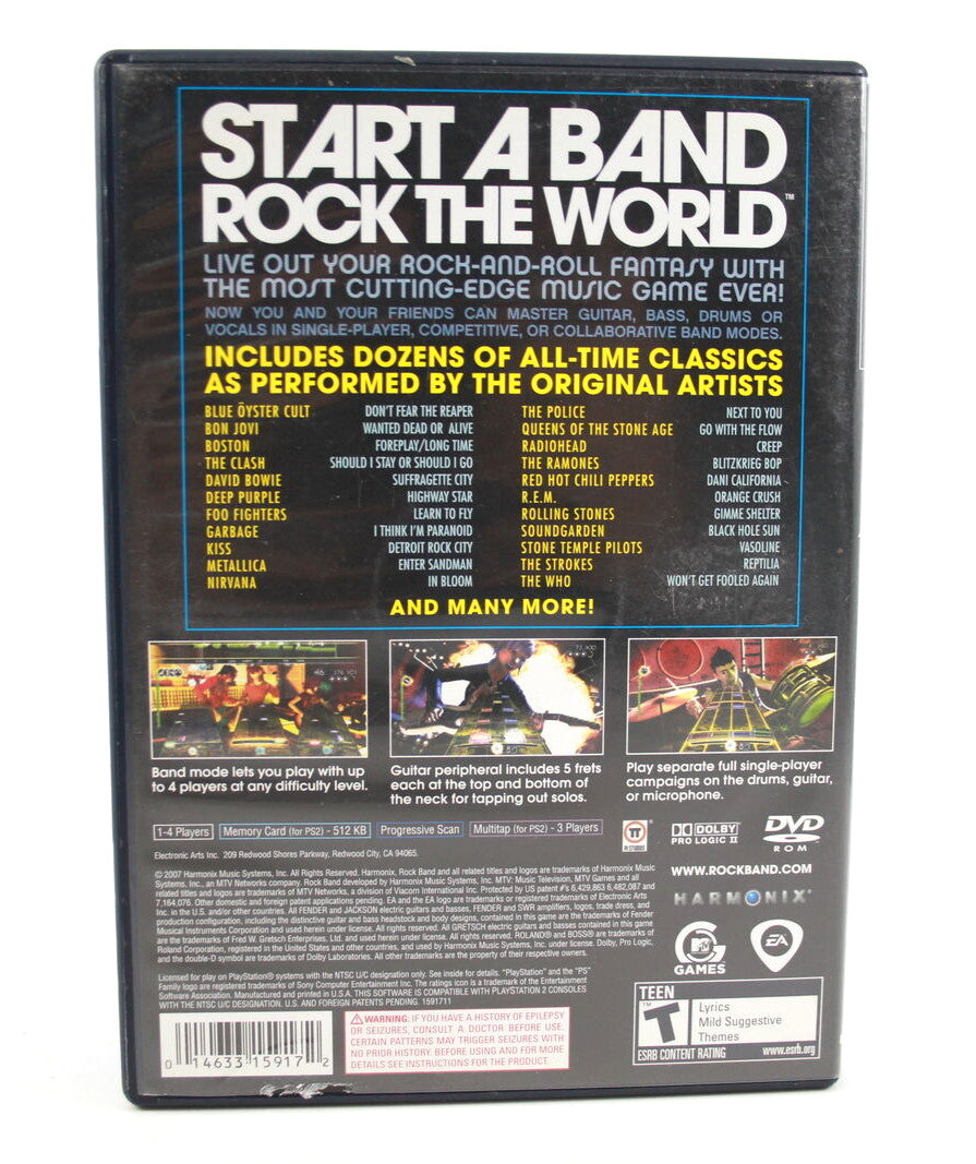 Rock Band (PS2) [NTSC] - WITH WARRANTY