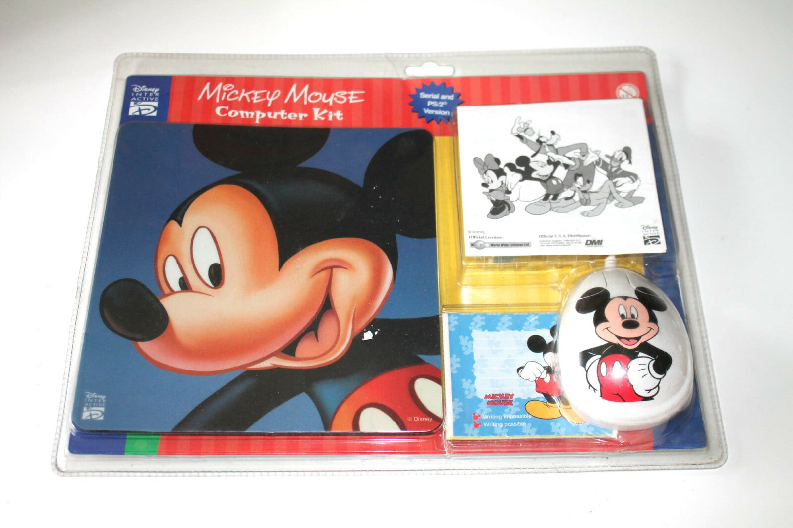 Mickey Mouse Computer Kit - Vintage 1990s Disney Toy **Brand New and Sealed**
