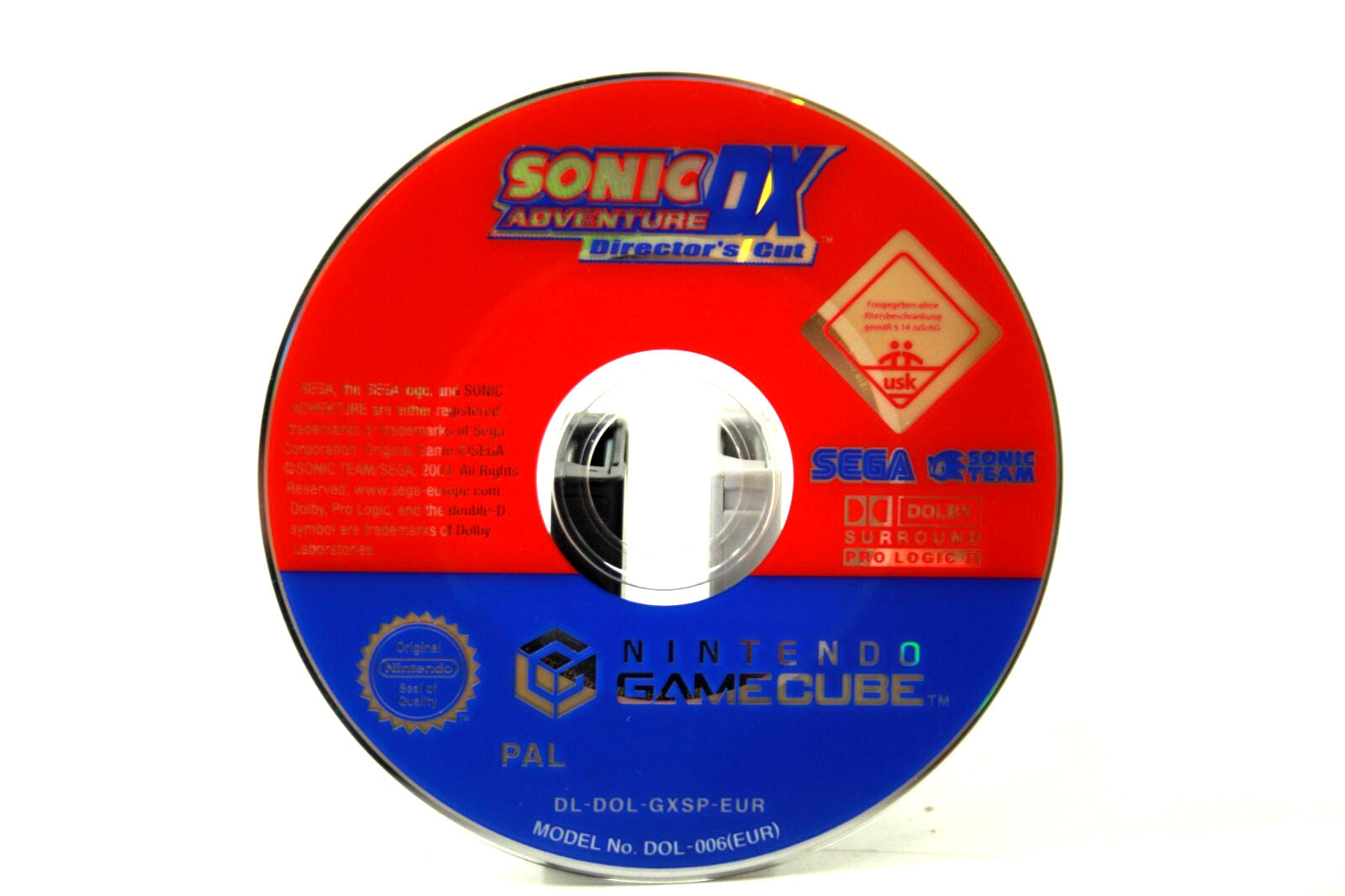 Sonic Adventure DX: Director's Cut - Nintendo GameCube [PAL] - WITH WARRANTY
