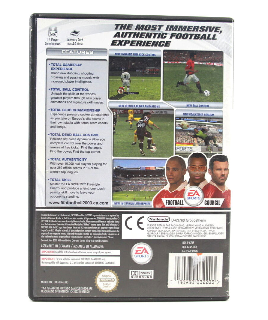 FIFA Football 2003 (GameCube) [PAL] - WITH WARRANTY