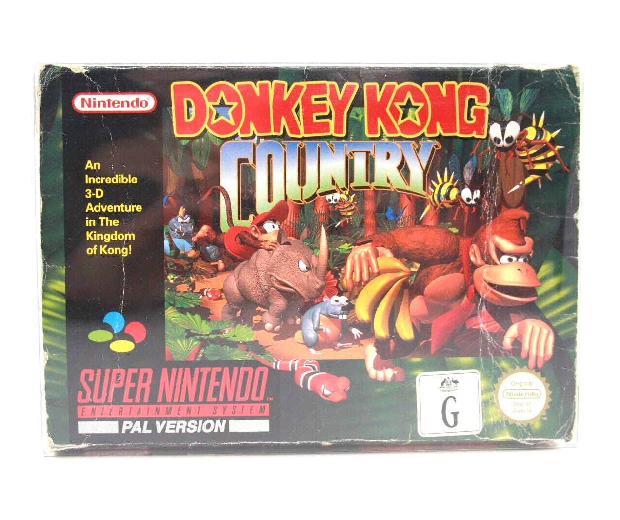 Donkey Kong Country [BOX ONLY] - Super Nintendo (SNES) [PAL]