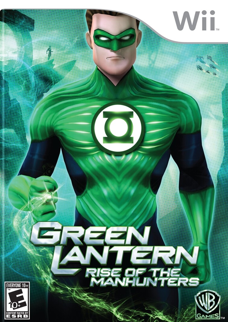 Green Lantern: Rise of the Manhunters & First Flight DVD BOXED (Wii) [PAL]