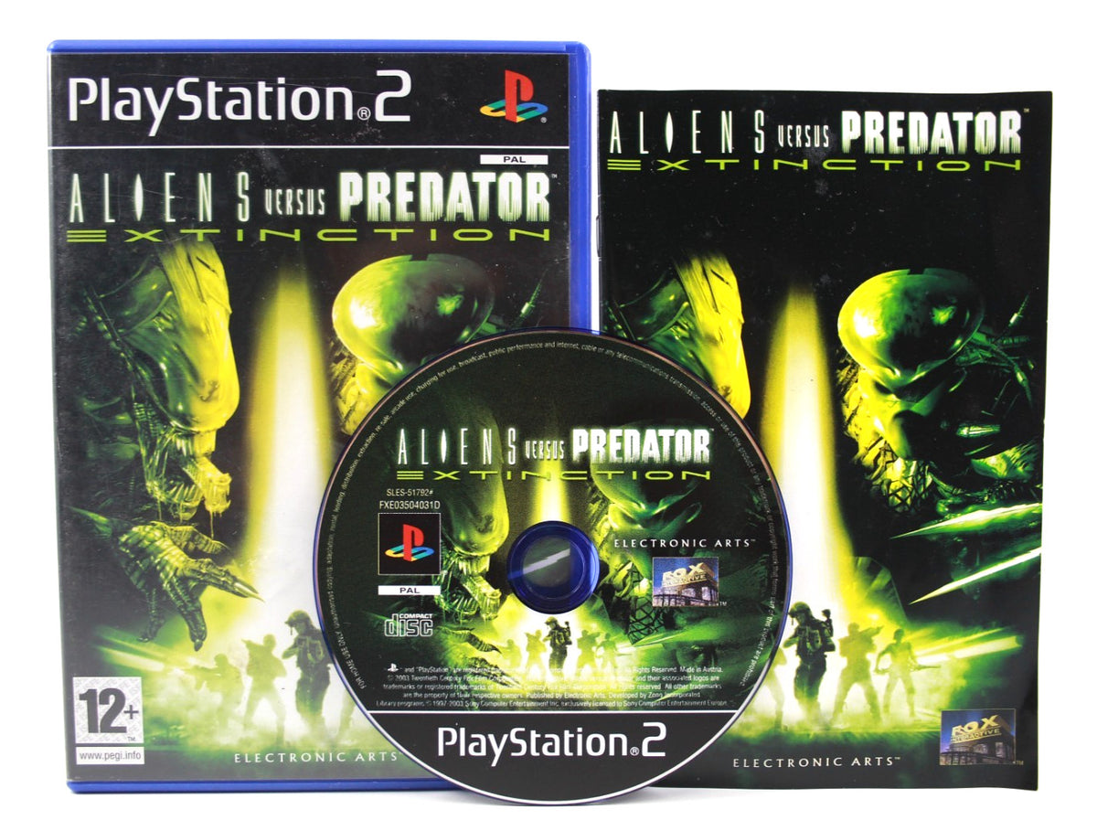 **MINT DISC** Aliens Versus Predator: Extinction (PS2) [PAL] [Black Label]