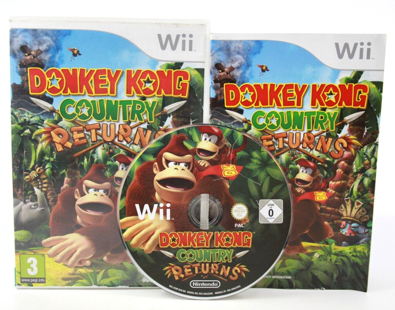 Donkey Kong Country Returns - Nintendo Wii [PAL] - WITH WARRANTY