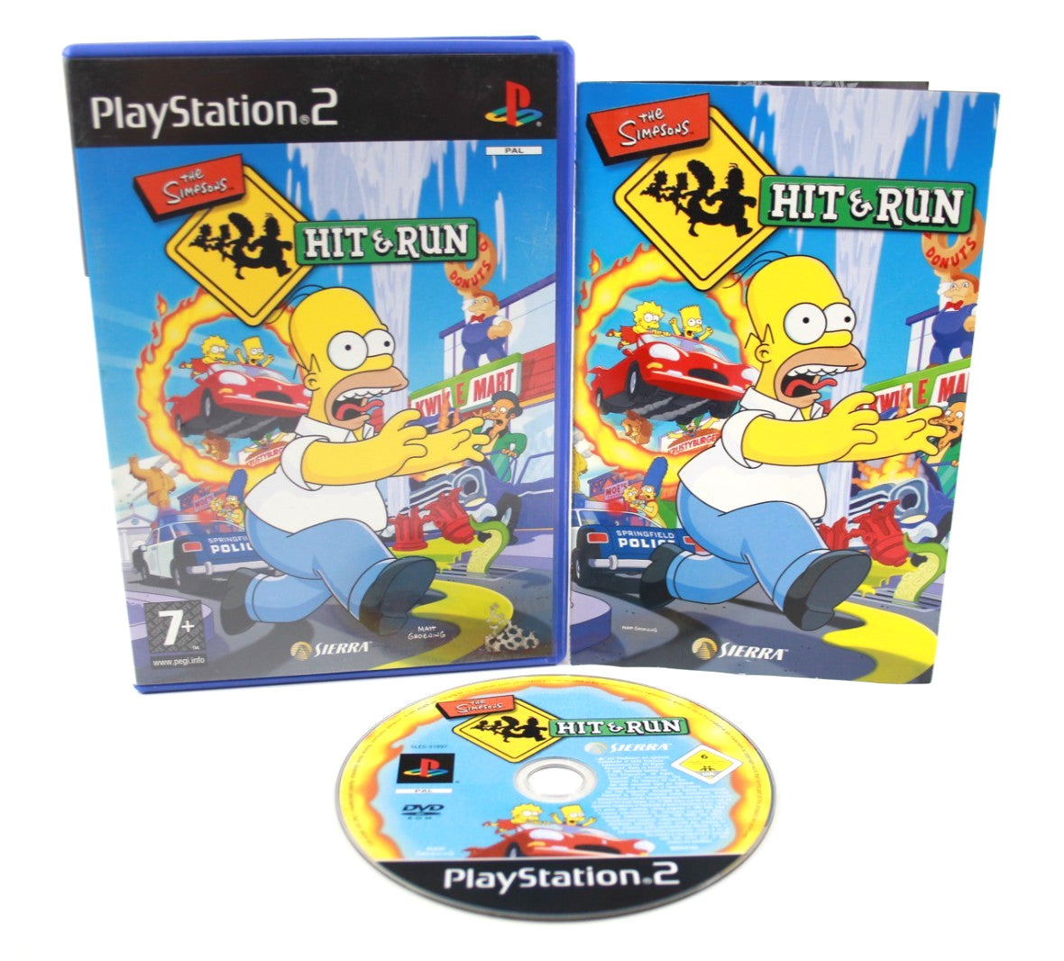 The Simpsons Hit & Run - PlayStation 2 (PS2) [PAL] - WITH WARRANTY