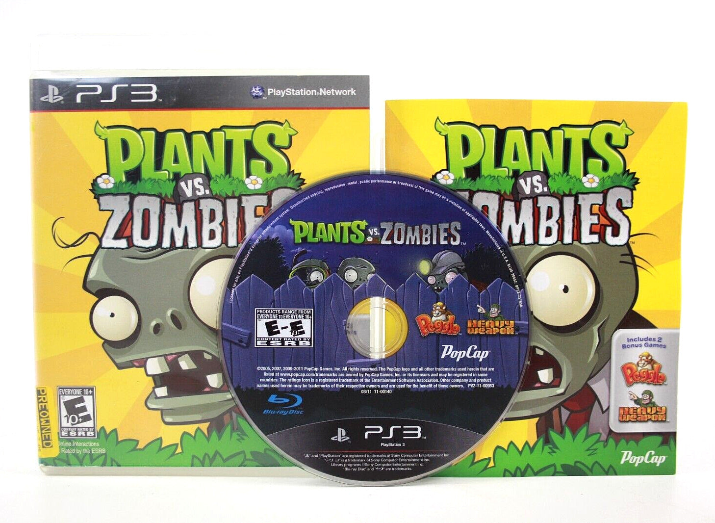 Plants vs. Zombies - PlayStation 3 (PS3) [NTSC-U] - WITH WARRANTY