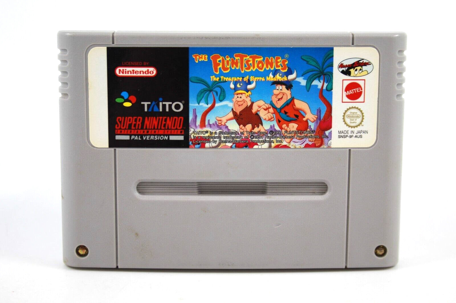 The Flintstones: The Treasure of Sierra Madrock - Super Nintendo (SNES) [PAL]