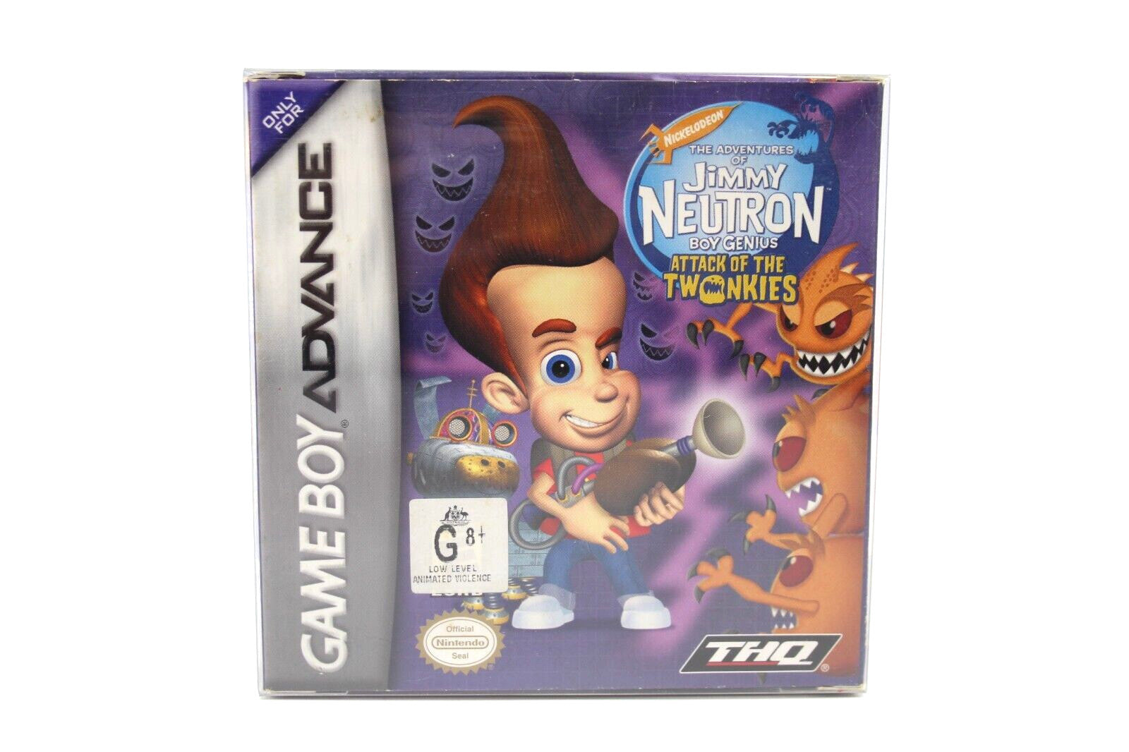 Jimmy Neutron: Boy Genius: Attack of the Twonkies - Nintendo Game Boy (GBA)