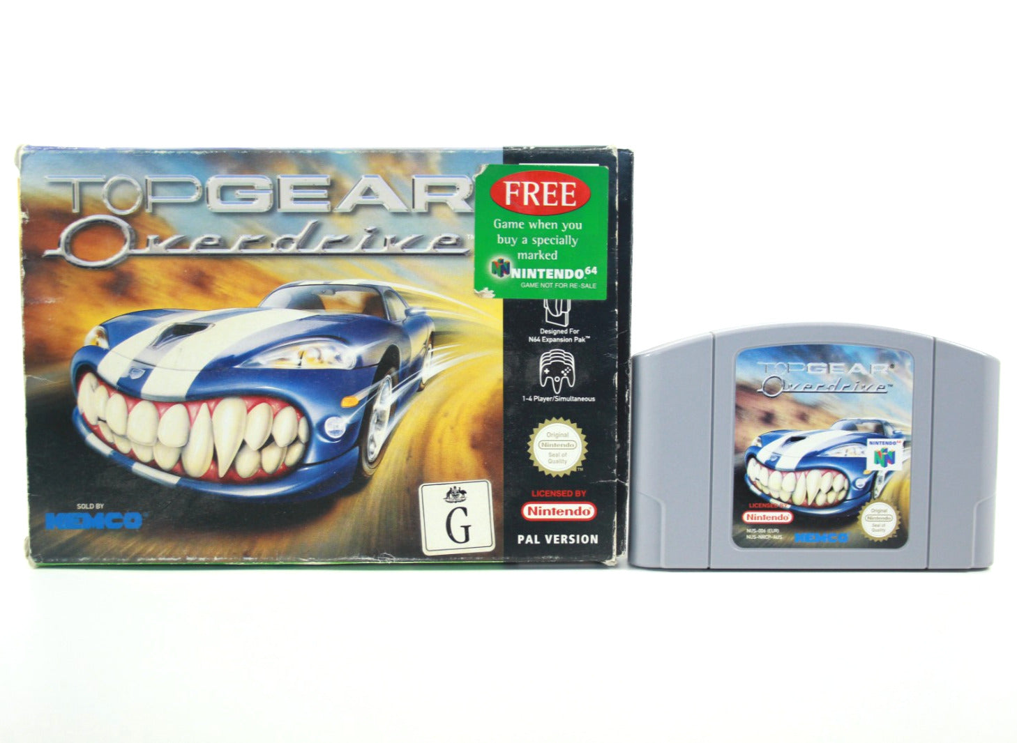 Top Gear: Overdrive - Nintendo 64 (N64) [PAL] - WITH WARRANTY