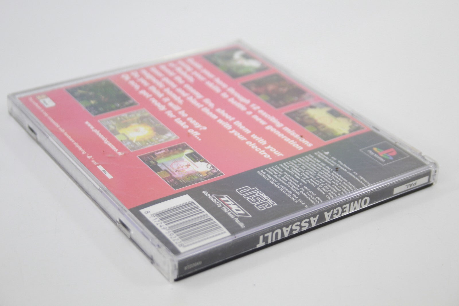 Omega Assault (PS1) [PAL] - WITH WARRANTY