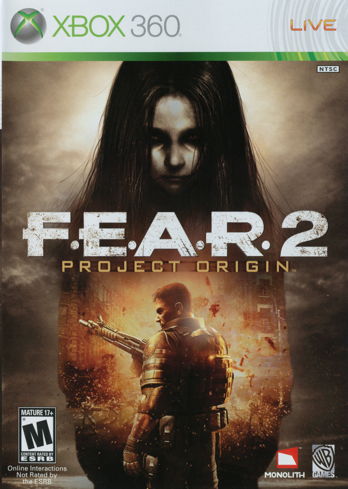 F.E.A.R. 2: Project Origin (Xbox 360) [PAL] - WITH WARRANTY - FEAR