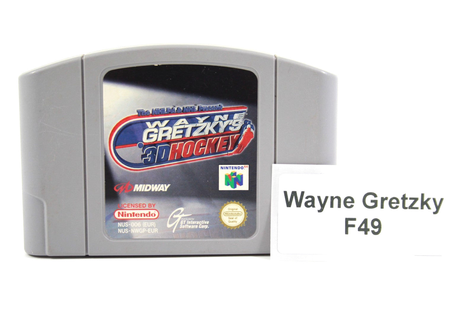 Wayne Gretzky’s Hockey [CART ONLY] Nintendo 64 (N64) [PAL] - WITH WARRANTY