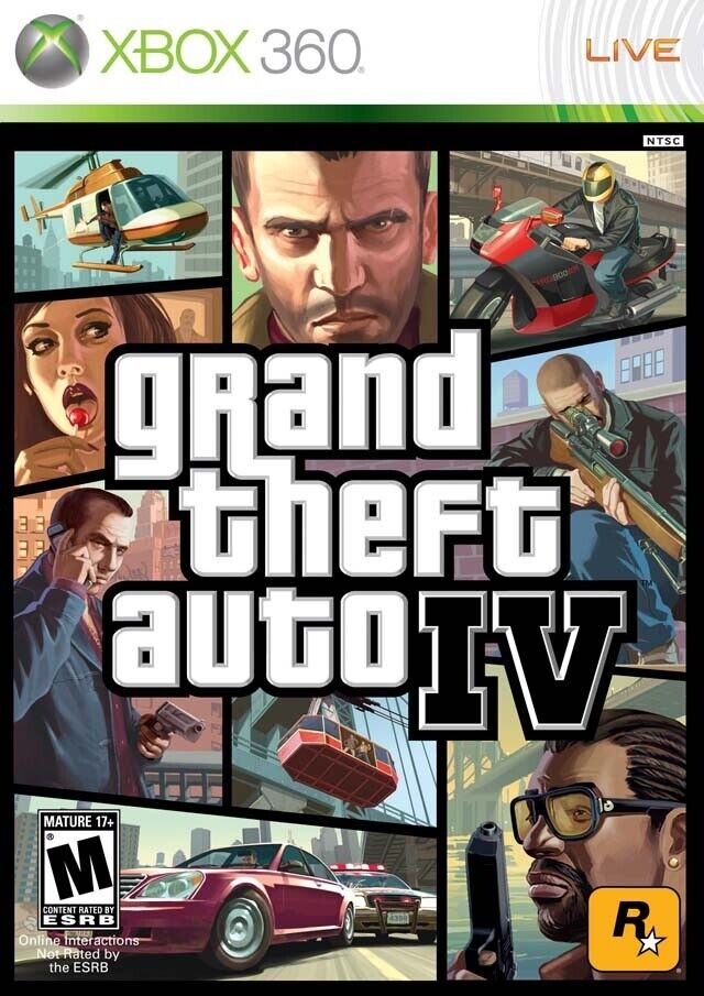 Grand Theft Auto IV [DISC ONLY] (Xbox 360) [PAL] - WITH WARRANTY