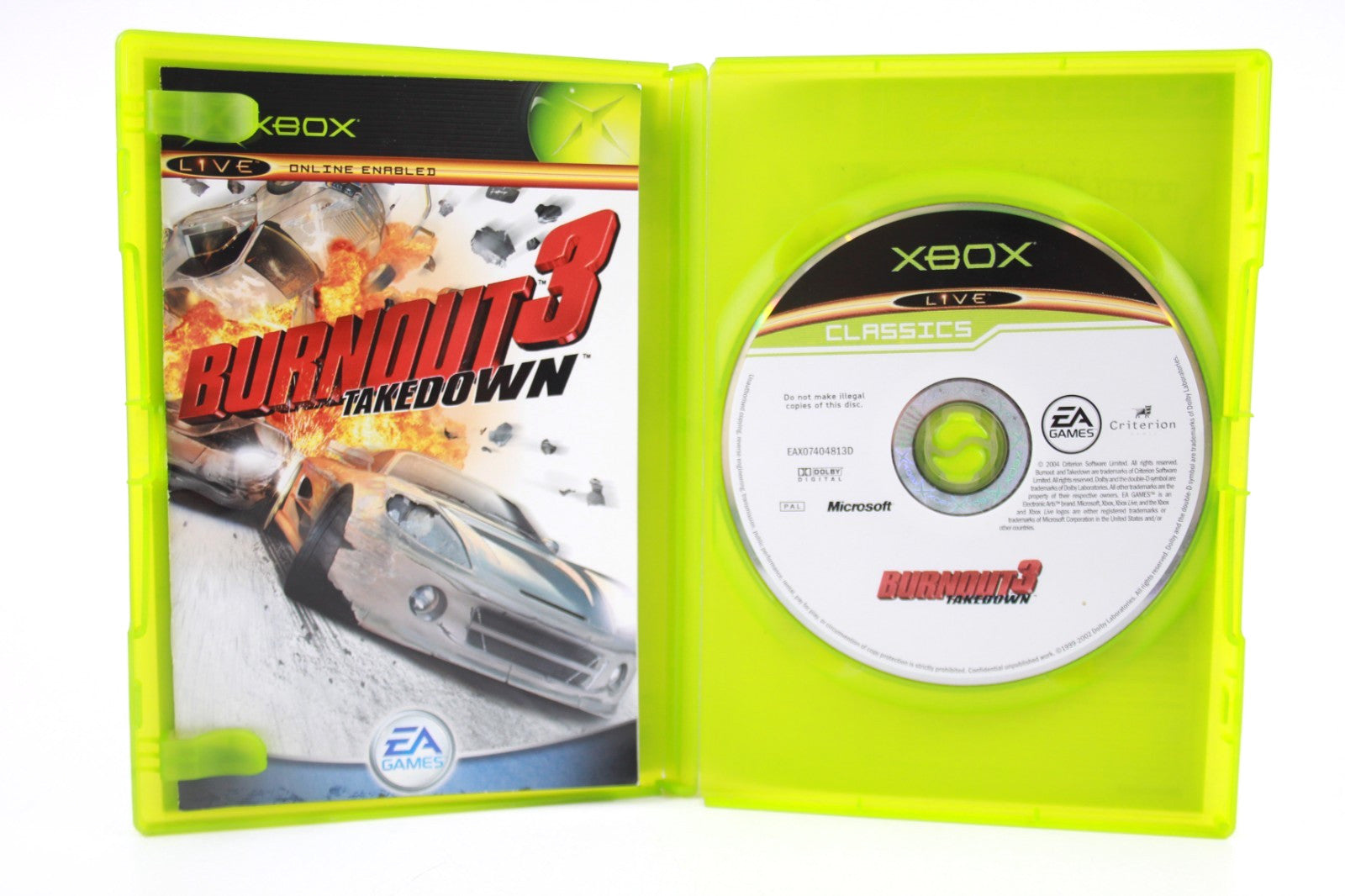 Burnout 3 Takedown [Classics] - Xbox [PAL] - WITH WARRANTY