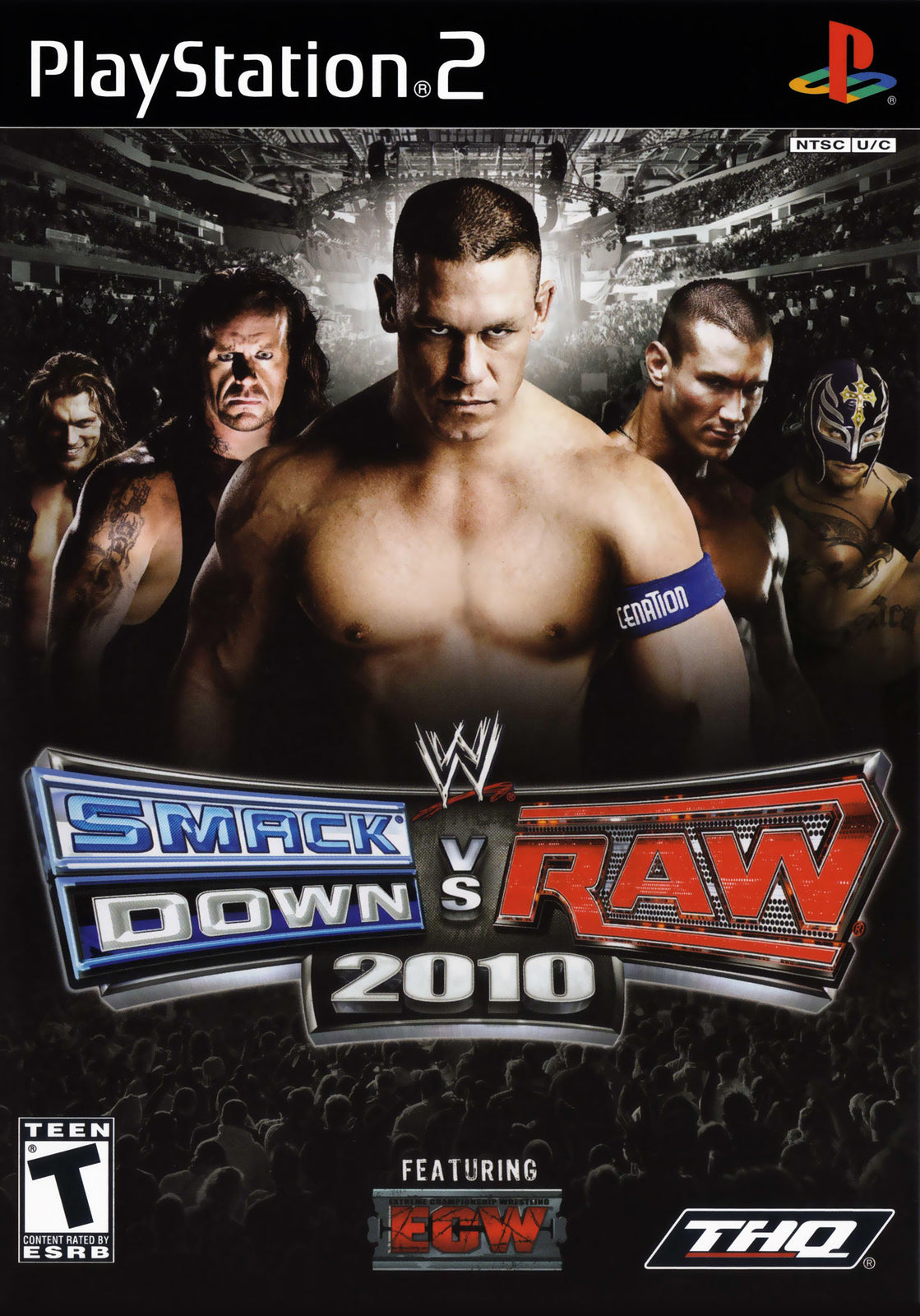 WWE SmackDown vs. Raw 2010 [DISC ONLY] (PS2) [PAL] - WITH WARRANTY - vs