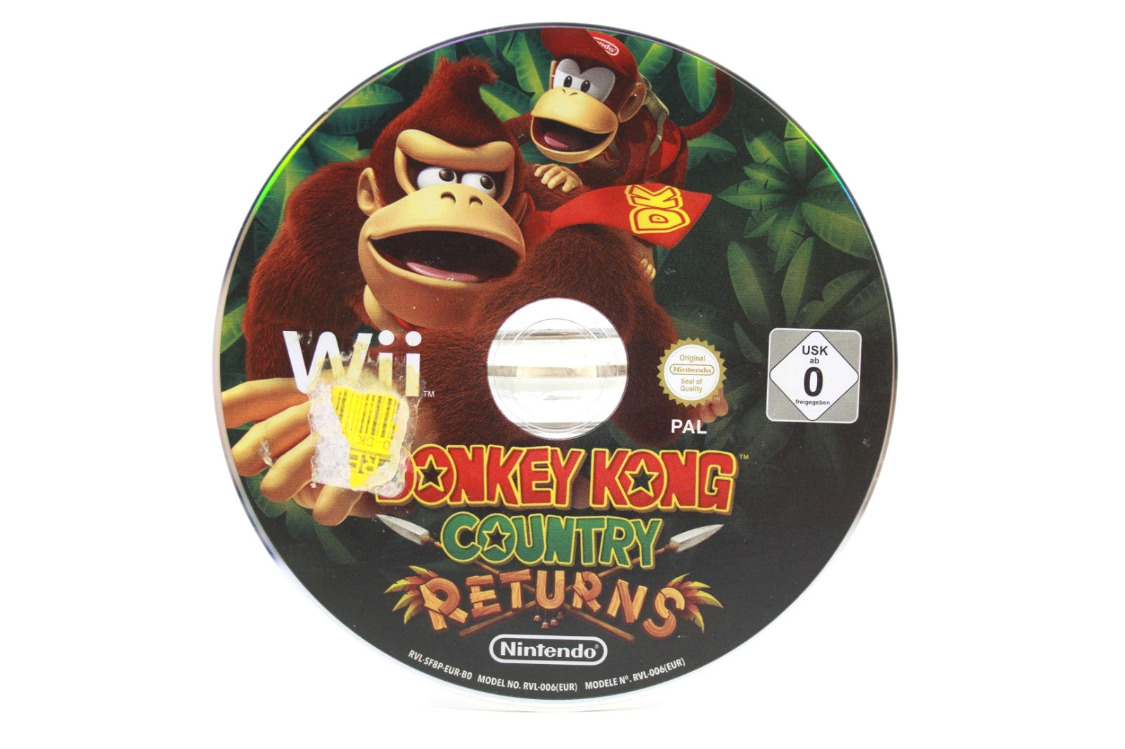 Donkey Kong Country Returns [DISC ONLY] - Nintendo Wii [PAL] - WITH WARRANTY