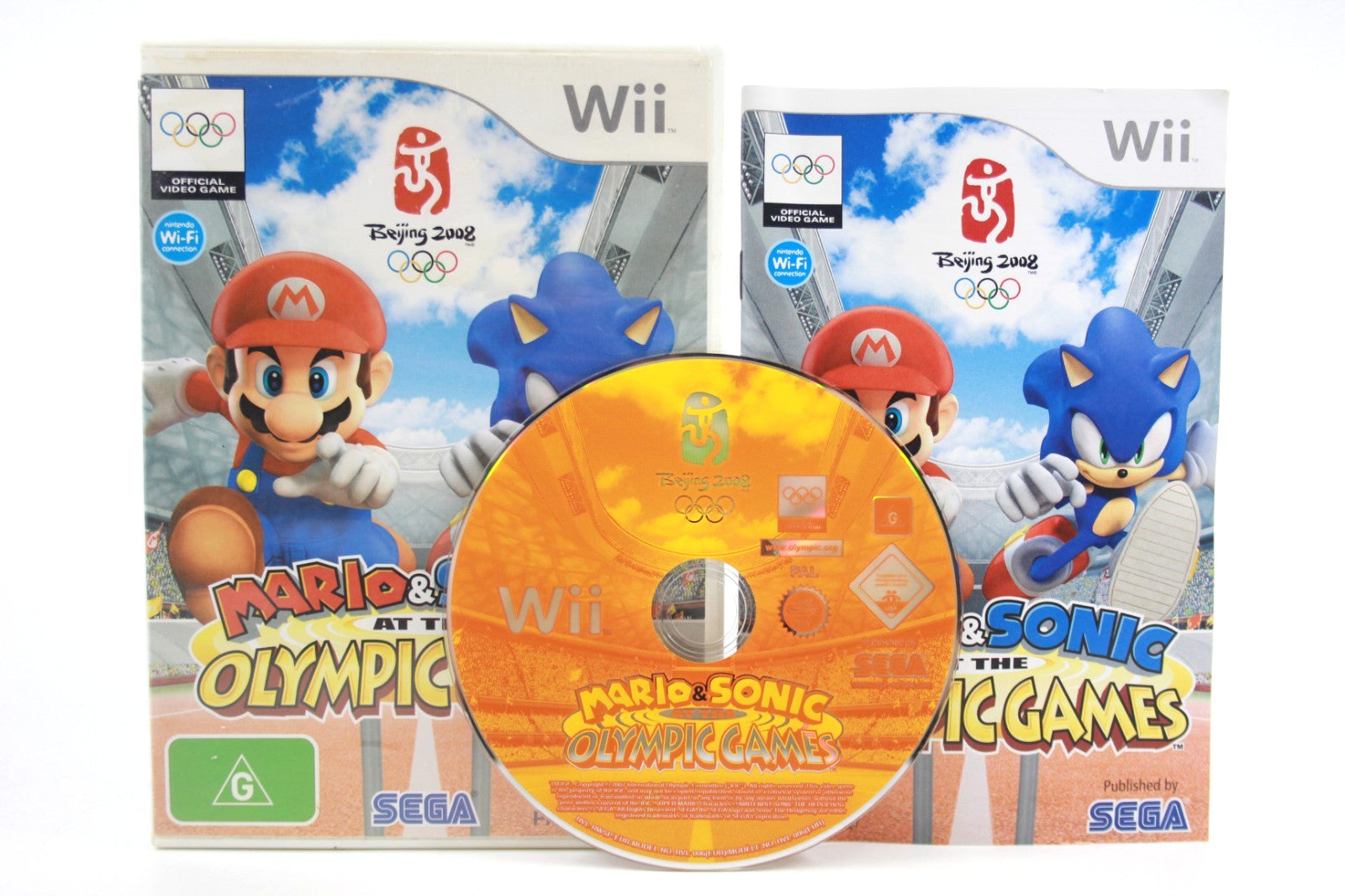 Mario & Sonic at the Olympic Games - Nintendo Wii [PAL] - WITH WARRANTY