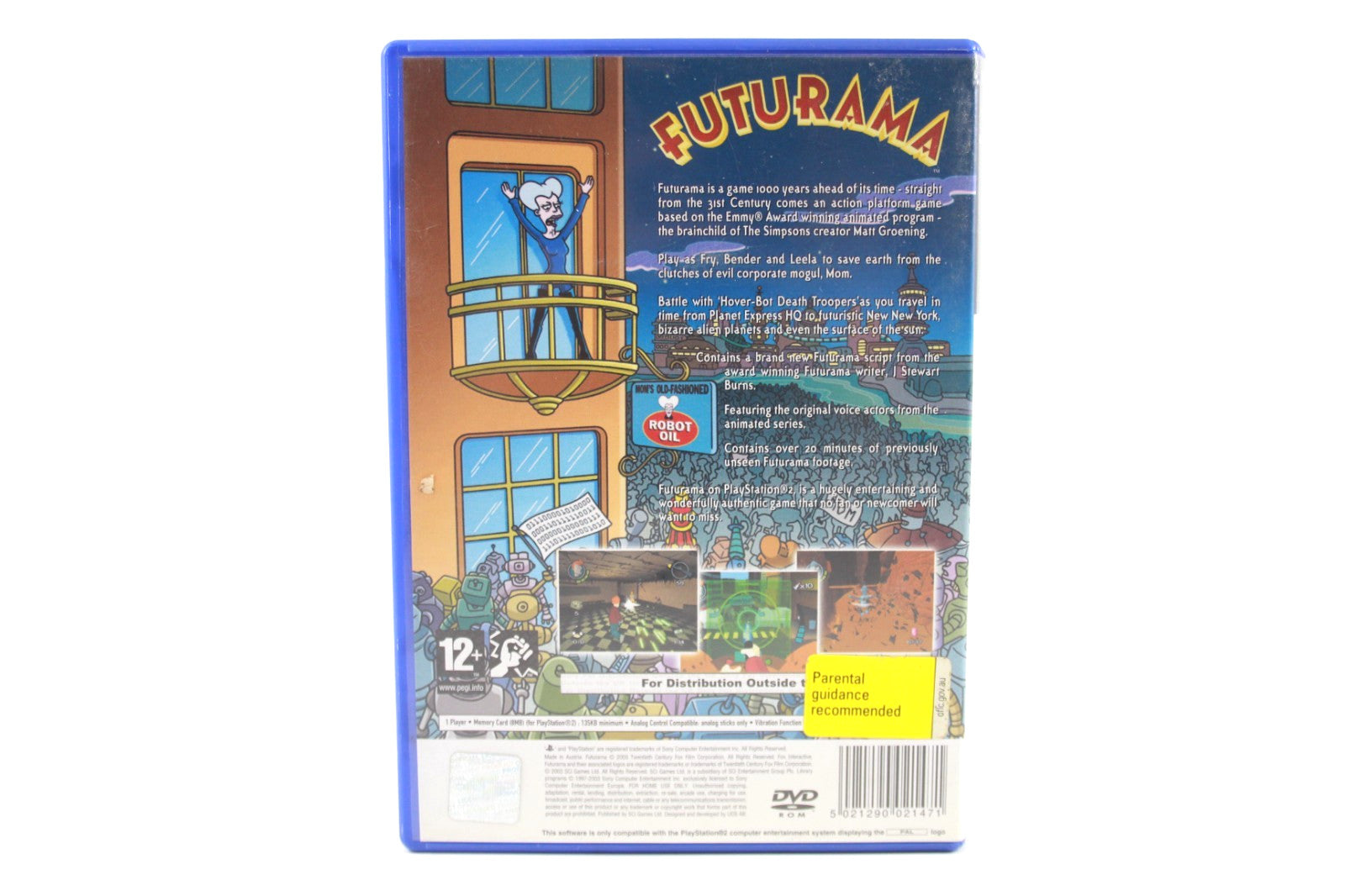 Futurama - PlayStation 2 (PS2) [PAL] - WITH WARRANTY