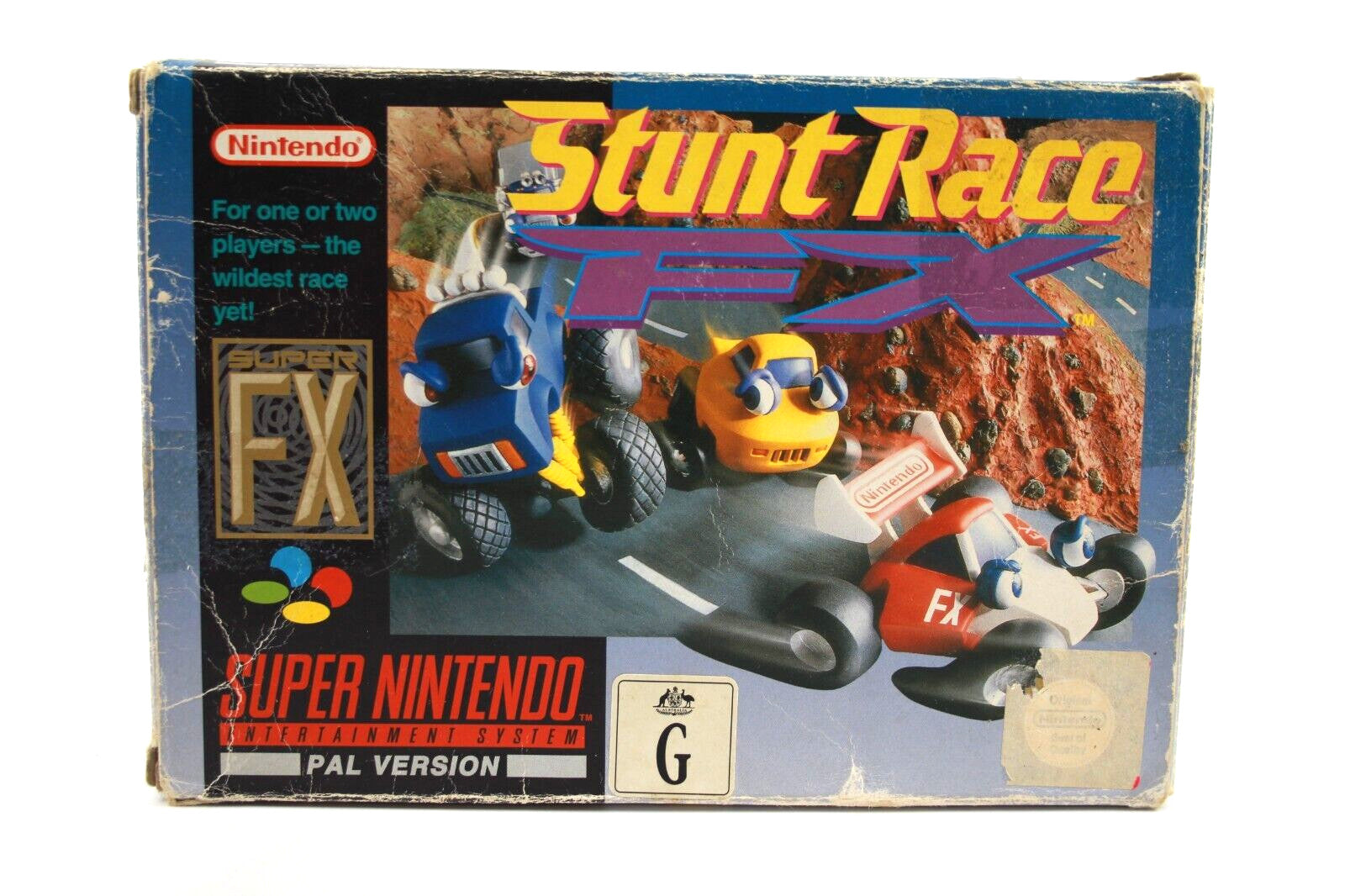 Stunt Race FX - Super Nintendo (SNES) [PAL] - WITH WARRANTY