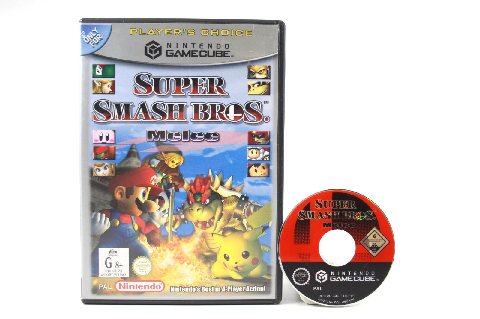 Super Smash Bros. Melee - Nintendo GameCube [PAL] WITH WARRANTY