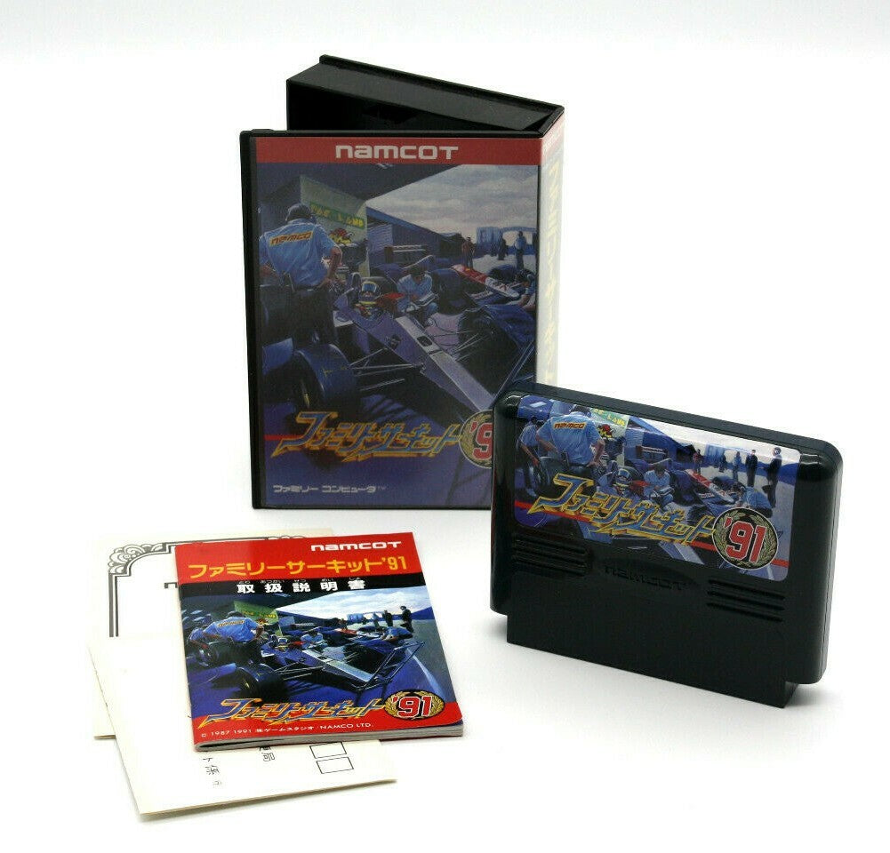 Family Circuit 91 (Namcot) game for Nintendo Super Famicom - Japanese - BOXED