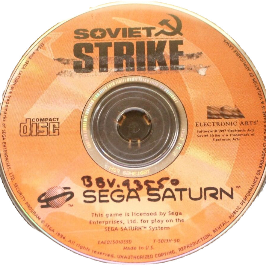 Soviet Strike (Sega Saturn) [PAL] - WITH WARRANTY