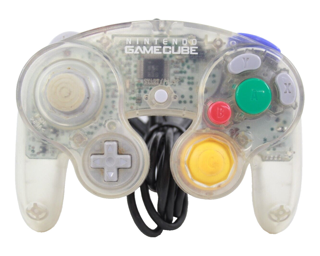 Genuine Nintendo GameCube Controller Translucent Transparent Clear [DOL-003]