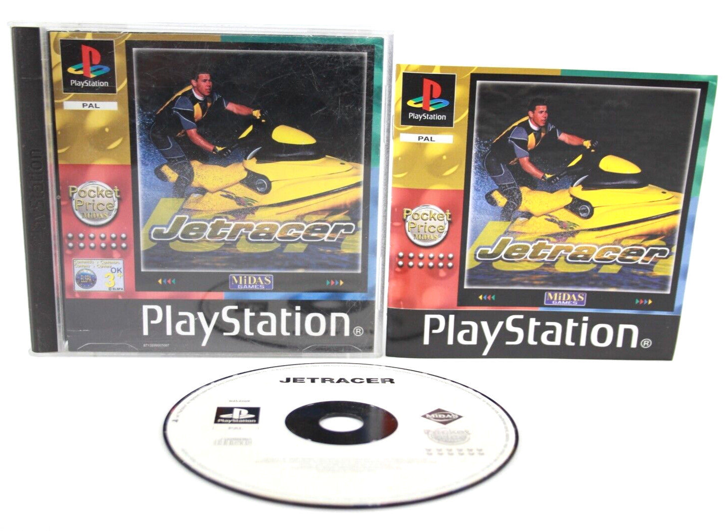 JetRacer - PlayStation 1 (PS1) [PAL] - WITH WARRANTY