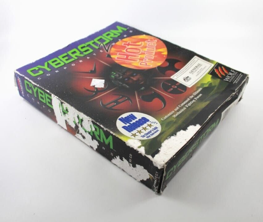 CyberStorm 2 Corporate Wars PC BIG BOX - [PAL] WITH WARRANTY