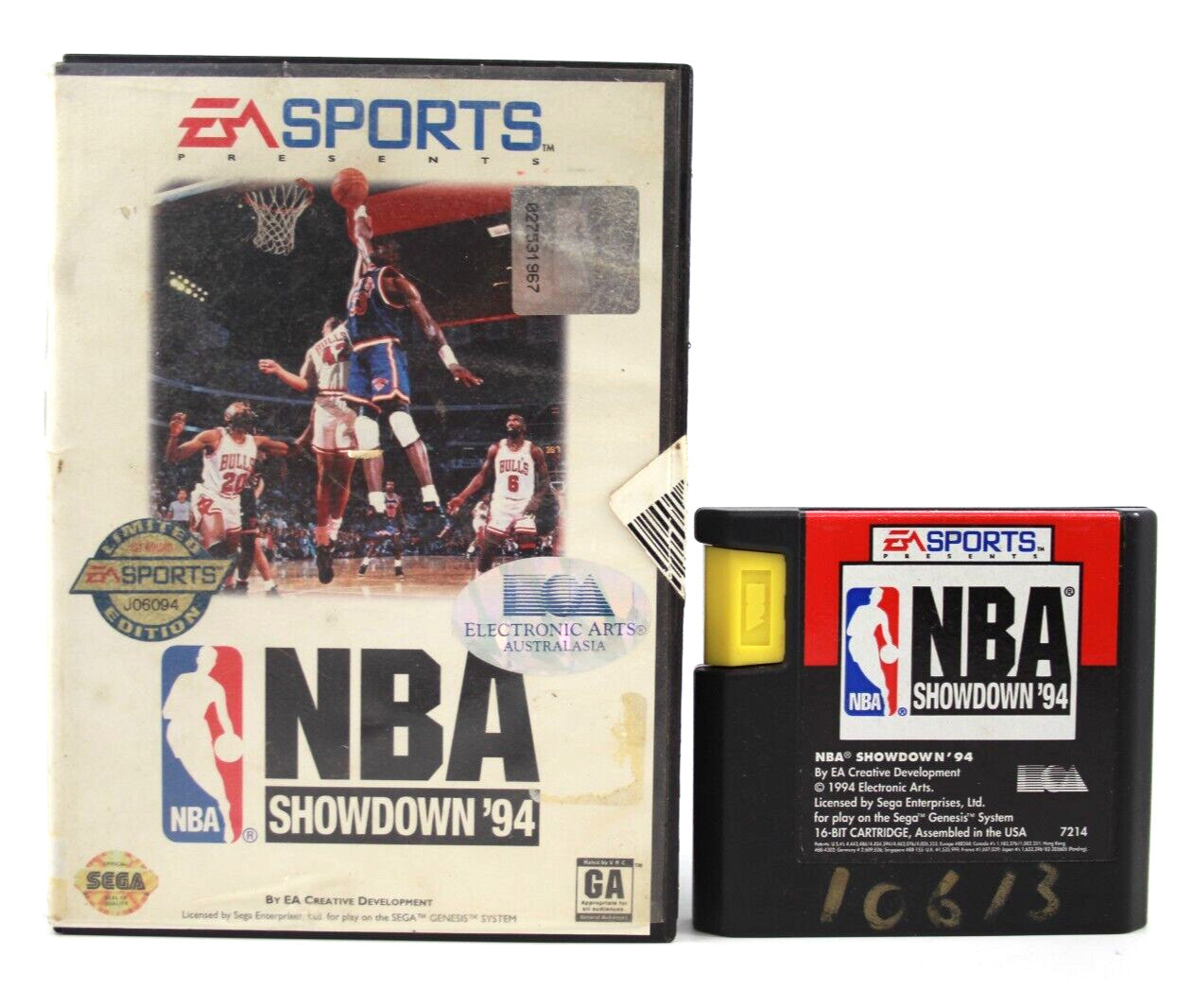 NBA Showdown '94 - SEGA Genesis [NTSC-U] - WITH WARRANTY