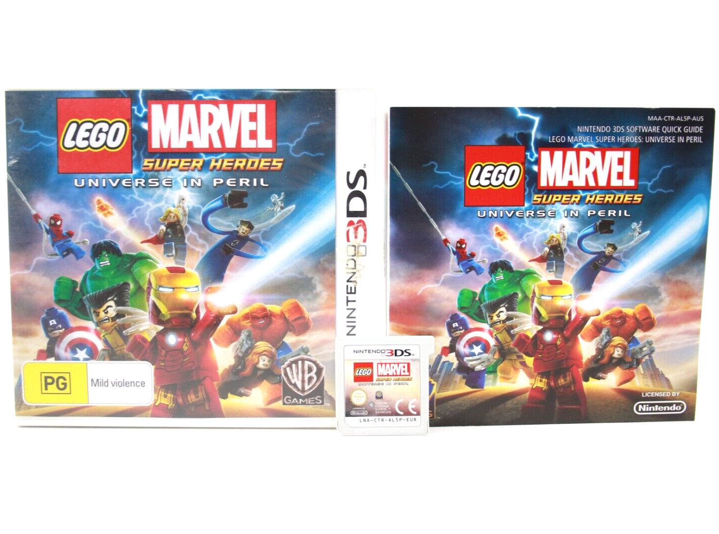 LEGO Marvel Super Heroes: Universe In Peril - Nintendo 3DS [PAL] - WITH WARRANTY