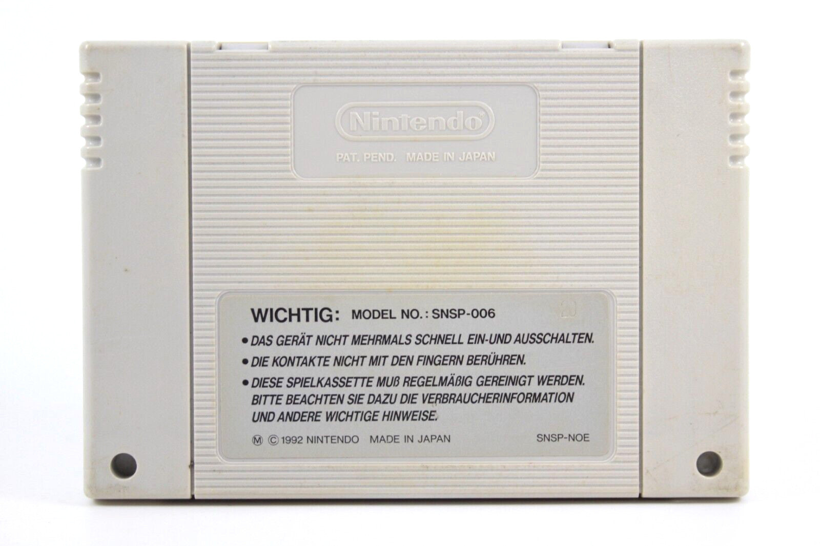 Super WrestleMania [CART ONLY] - Super Nintendo (SNES) [GERMAN] - WITH WARRANTY